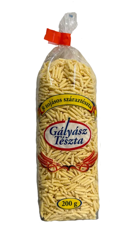 Csigatészta (200g) - 4 és 8 tojásos sodrott